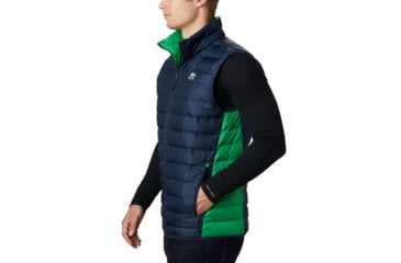 Image of Columbia CLG Lake 22 Reversible Vest, ND - Coll Navy, Fuse Green, M - Mens, 1809301430-M