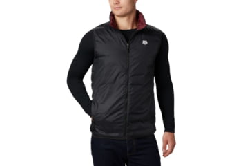Image of Columbia CLG Lake 22 Reversible Vest, TAM - Deep Maroon, Black, 2XL - Mens, 1809301627-XXL