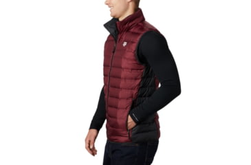 Image of Columbia CLG Lake 22 Reversible Vest, TAM - Deep Maroon, Black, 2XL - Mens, 1809301627-XXL