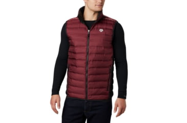 Image of Columbia CLG Lake 22 Reversible Vest, TAM - Deep Maroon, Black, 2XL - Mens, 1809301627-XXL