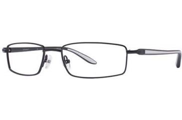 Image of Columbia Cliff Lake 130 Single Vision Prescription Eyeglasses - Frame Black/White, Size 53/18mm CBCLIFFLAKE13003