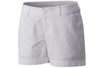 Image of Columbia Compass Ridge Short - Womens, White, Size 8, 6in Inseam 17163111008