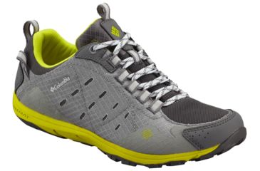 Image of Columbia Conspiracy Razor Hiking Shoe - Women's-Platinum/Chartreuse-Medium-7 US