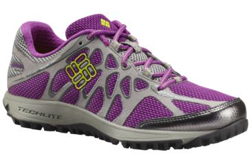 Image of Columbia Conspiracy Titanium Hiking Shoe - Women's-Razzle/Zour-Medium-6