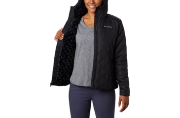 Image of Columbia Copper Crest Hooded Jacket - Womens, Black, 2XL, 1761431010BlackXXL