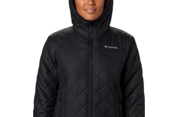 Image of Columbia Copper Crest Hooded Jacket - Women's, Black, 2XL, 1761431010BlackXXL