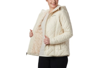 Image of Columbia Copper Crest Hooded Jacket - Womens, Chalk, Large, 1761431192-L