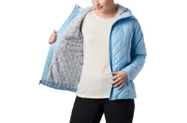 Image of Columbia Copper Crest Hooded Jacket - Womens, Crystal Blue, Small, 1761431484-S