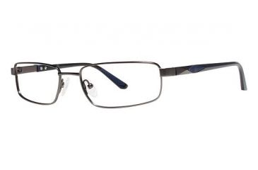 Image of Columbia Coulson Single Vision Prescription Eyeglasses - Frame GUNMETAL/NAVY, Size 53/17mm CBCOULSON02