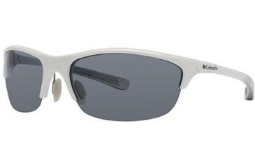 Image of Columbia Crest Sunglasses - Frame Metallic White fade to Grout, Size 72/17mm CBCRESTPZ04