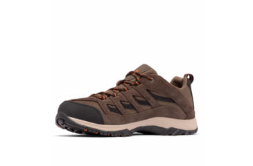Image of Columbia Crestwood Hiking Shoes - Mens, Camo Brown/Heatwave, 9, 1781y