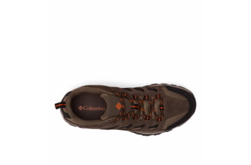 Image of Columbia Crestwood Hiking Shoes - Mens, Camo Brown/Heatwave, 9, 1781y