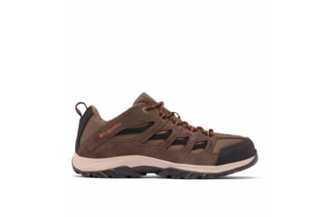 Image of Columbia Crestwood Hiking Shoes - Mens, Camo Brown/Heatwave, 9, 1781y