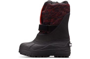Image of Columbia Childrens Powderbug Plus II Print Winter Boots - Kids, Shark, Emperor, Medium, 13, 1637882018-13