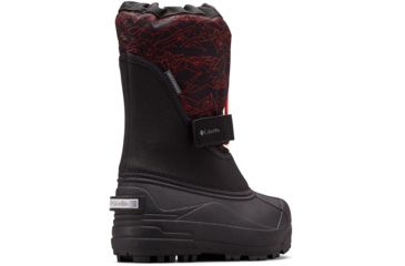 Image of Columbia Childrens Powderbug Plus II Print Winter Boots - Kids, Shark, Emperor, Medium, 13, 1637882018-13