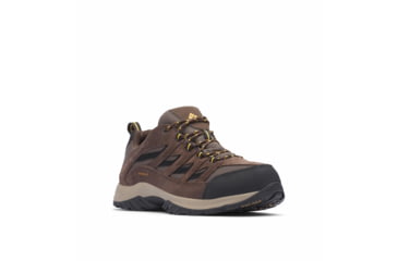 Image of Columbia Crestwood Waterproof Hiking Shoes - Mens, Mud/Squash, 9.5, 1765391255Mud, Squash9,5