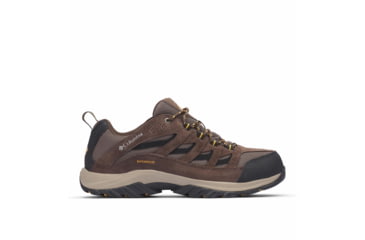 Image of Columbia Crestwood Waterproof Hiking Shoes - Mens, Mud/Squash, 9.5, 1765391255Mud, Squash9,5