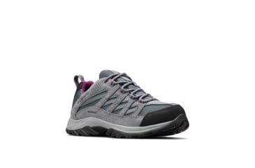 Image of Columbia Crestwood Waterproof Hiking Shoes - Womens, Graphite/Wild Iris, 9.5, 1765411 Iris9