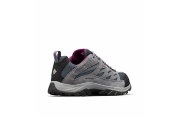 Image of Columbia Crestwood Waterproof Hiking Shoes - Womens, Graphite/Wild Iris, 9.5, 1765411 Iris9