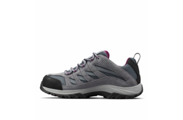 Image of Columbia Crestwood Waterproof Hiking Shoes - Womens, Graphite/Wild Iris, 9.5, 1765411 Iris9