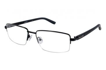 Image of Columbia CROWN POINT 200 Bifocal Prescription Eyeglasses - Frame BLACK/BLACK, Size 58/18mm CBCROWNPT20001