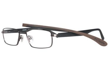 Image of Columbia Cumberland Single Vision Prescription Eyeglasses - Frame Brown/Black/Blk/Brn, Size 53/16mm CBCUMBERLAND01