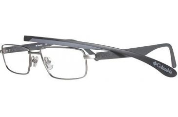 Image of Columbia Cumberland Single Vision Prescription Eyeglasses - Frame Silv/Grey/Grey-Blk, Size 53/16mm CBCUMBERLAND02
