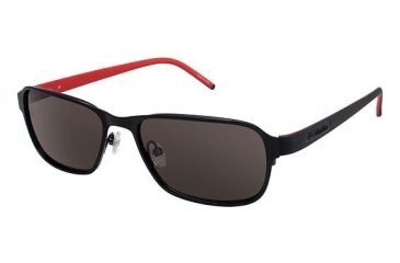 Image of Columbia DILLON Sunglasses - Frame MATTE BLACK/BLACK, Lens Color Smoke, Size 57/18mm CBDILLON01