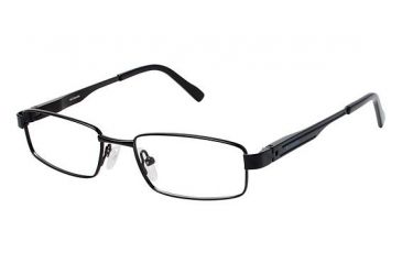 Image of Columbia Eagle Rock Single Vision Prescription Eyeglasses - Frame BLACK, Size 47/16mm CBEAGLERK01