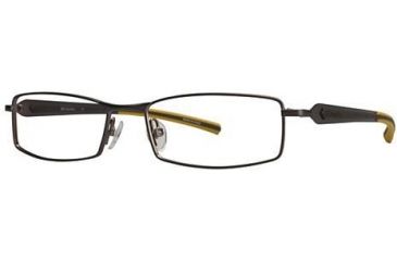 Image of Columbia Elias Progressive Prescription Eyeglasses - Frame Brown/Yellow, Size 54/16mm CBELIAS01