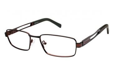Image of Columbia ELK HORN Progressive Prescription Eyeglasses - Frame OLIVE/BROWN, Size 54/18mm CBELKHORN01