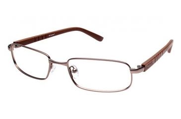 Image of Columbia ENNISON Eyeglass Frames - Frame BROWN/DARK BROWN, Size 54/18mm CBENNISON03