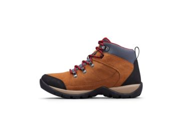 Image of Columbia Fire Venture S II Mid Waterproof Hiking Boots - Womens, Elk, Beet, Medium, 9, 1865251286-9