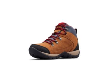 Image of Columbia Fire Venture S II Mid Waterproof Hiking Boots - Womens, Elk, Beet, Medium, 9, 1865251286-9