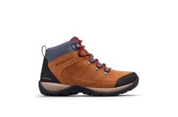Image of Columbia Fire Venture S II Mid Waterproof Hiking Boots - Womens, Elk, Beet, Medium, 9, 1865251286-9