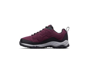 Image of Columbia Firecamp III Waterproof Hiking Boots - Womens, Black Cherry, White, Medium, 6, 1865241639-6