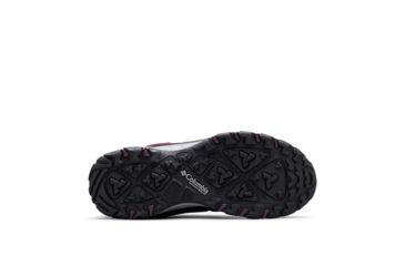 Image of Columbia Firecamp III Waterproof Hiking Boots - Womens, Black Cherry, White, Medium, 6, 1865241639-6
