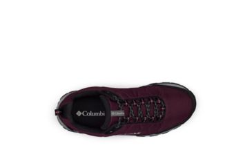 Image of Columbia Firecamp III Waterproof Hiking Boots - Womens, Black Cherry, White, Medium, 6, 1865241639-6