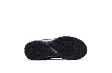 Image of Columbia Firecamp III Waterproof Hiking Boots - Womens, Black Cherry, White, Medium, 6, 1865241639-6