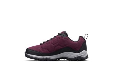 Image of Columbia Firecamp III Waterproof Hiking Boots - Womens, Black Cherry, White, Medium, 6, 1865241639-6