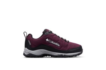 Image of Columbia Firecamp III Waterproof Hiking Boots - Womens, Black Cherry, White, Medium, 6, 1865241639-6