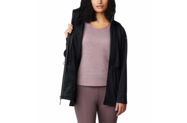 Image of Columbia Flora Park II Softshell Jacket - Womens, Black, Large, 2084991010BlackL