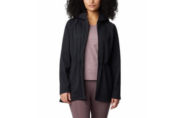 Image of Columbia Flora Park II Softshell Jacket - Womens, Black, Large, 2084991010BlackL
