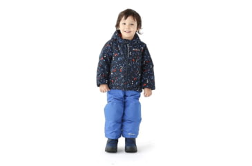 Image of Columbia Frosty Slope Snow Set - Toddlers, Collegiate Navy Splatter, 4T, 1624591466-4T
