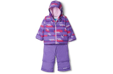 Image of Columbia Frosty Slope Snow Set - Toddlers, Grape Gum Strokes, 4T, 1624591576-4T