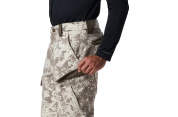 Image of Columbia Gallatin Pant, Timberwolf Digital Snow, S, Regular Inseam - Mens, 1801971900-S-R