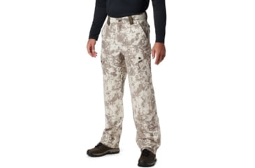 Image of Columbia Gallatin Pant, Timberwolf Digital Snow, S, Regular Inseam - Mens, 1801971900-S-R