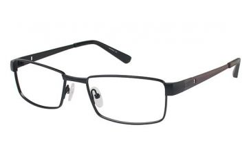 Image of Columbia GASTON LAKE Single Vision Prescription Eyeglasses - Frame BLACK, Size 54/18mm CBGASTONLK02