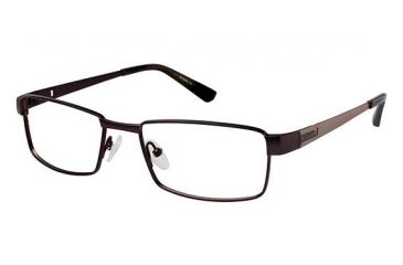 Image of Columbia GASTON LAKE Single Vision Prescription Eyeglasses - Frame BROWN, Size 54/18mm CBGASTONLK01