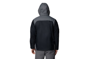 Image of Columbia Glennaker Lake II Rain Jacket - Mens, Black/City Grey, M, 2089791-012-M